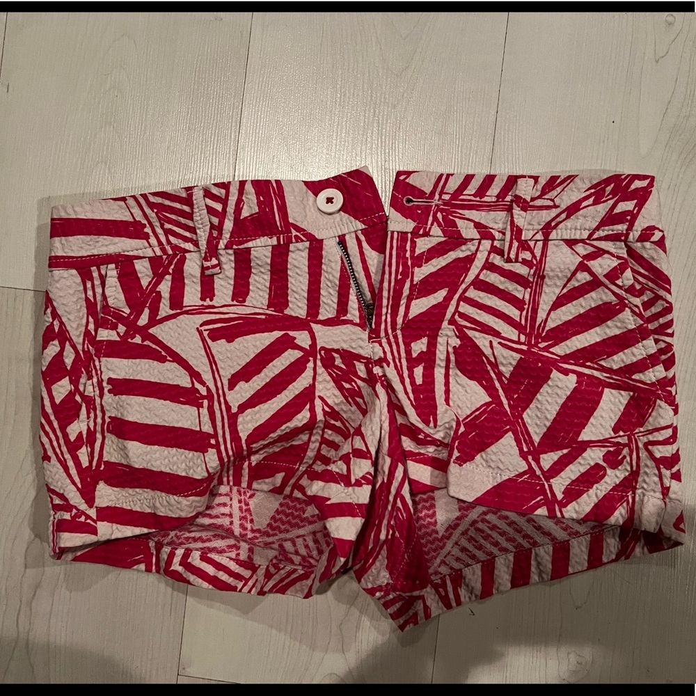Hot pink & white Lilly Pulitzer shorts